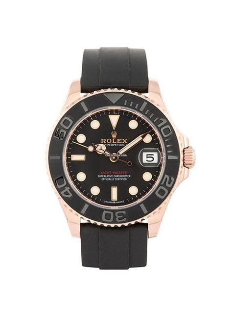 rolex yacht master oro caucciù lunetta preziosa